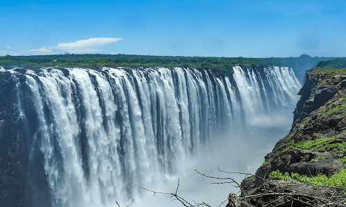 Zimbabwe Safari Packages, Holidays, Water Flowing from The Victoria Falls